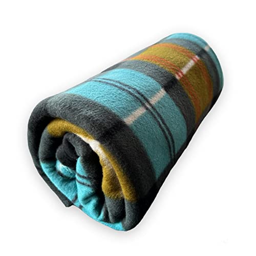 Homescape Lightweight Fleece Blanket for Single Bed – Super Soft, Warm & Skin-Friendly | All Season Use-Green - Image 3