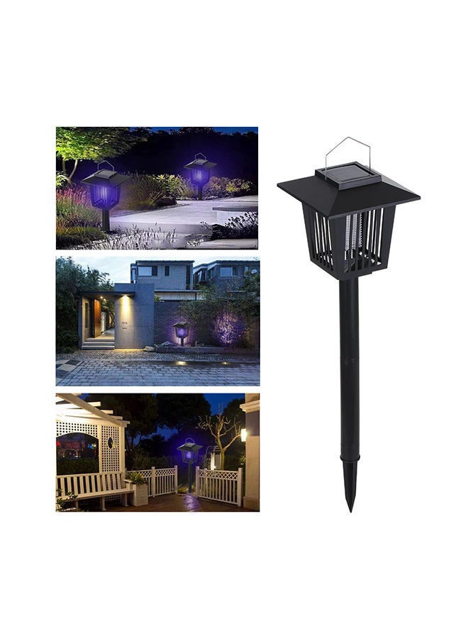 NIBEMINENT Solar Powered Mosquito Killer Insect Trap LED Lawn Lamp Black 0.43kg  - Image 2