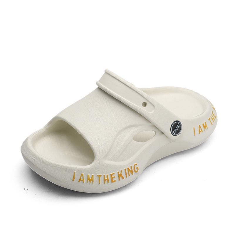 Fujian Manufacturers Children'S Slippers Summer Girls Boys Non-Slip Baotou Soft Bottom Hole Shoes Baby Baby Shit Feeling - Image 4