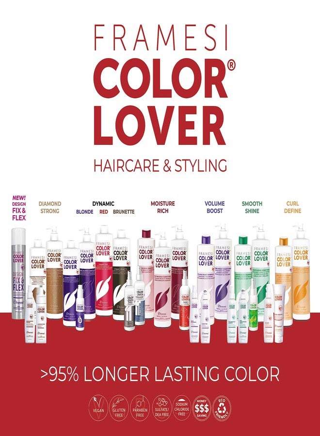 FRAMESI Color Lover Dynamic Brunette Shampoo, 16.9 fl oz, Sulfate Free Shampoo, Color Treated Hair - Image 5