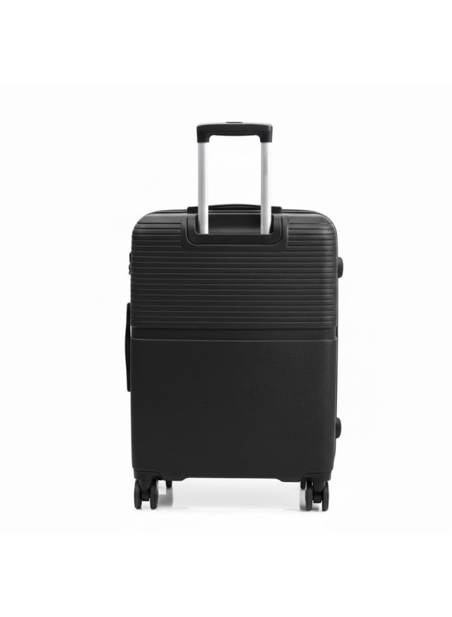 طقم حقائب سفر صلبة الجوانب من البولي بروبيلين مكون من 3 قطع - حقائب سفر خفيفة الوزن بعجلات دوارة بزاوية 360 درجة | حقائب ترولي متينة لسفر آمن (صغيرة، متوسطة، كبيرة) - Image 3