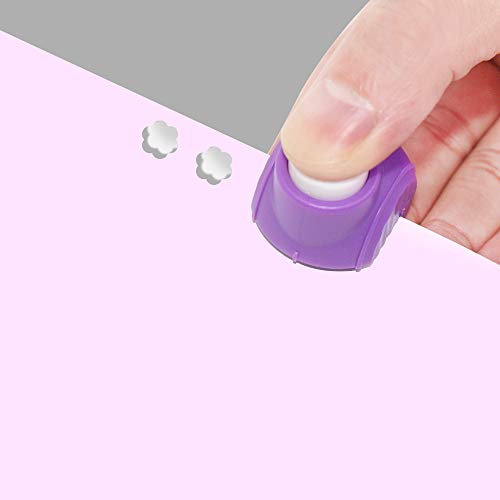 findTop Set of 12, Craft Punch and Creative Scissors, findTop Scrapbooking Edging Scissors Paper Punch Set for Crafts, Scrapbooking, DIY Photo & Art Projects - Image 4