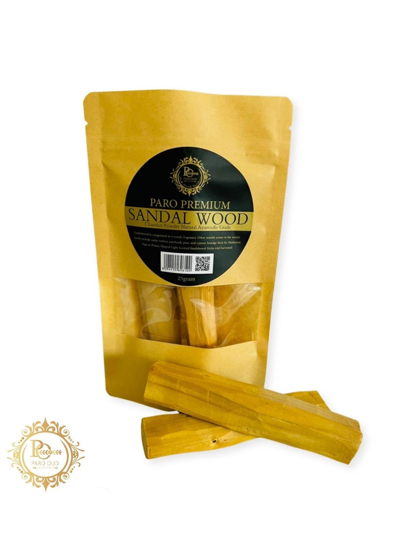 PARO OUD Paro Premium quality Sandalwood or Chandan Powder Natural Ayurvedic Grade 25 grams - Image 1