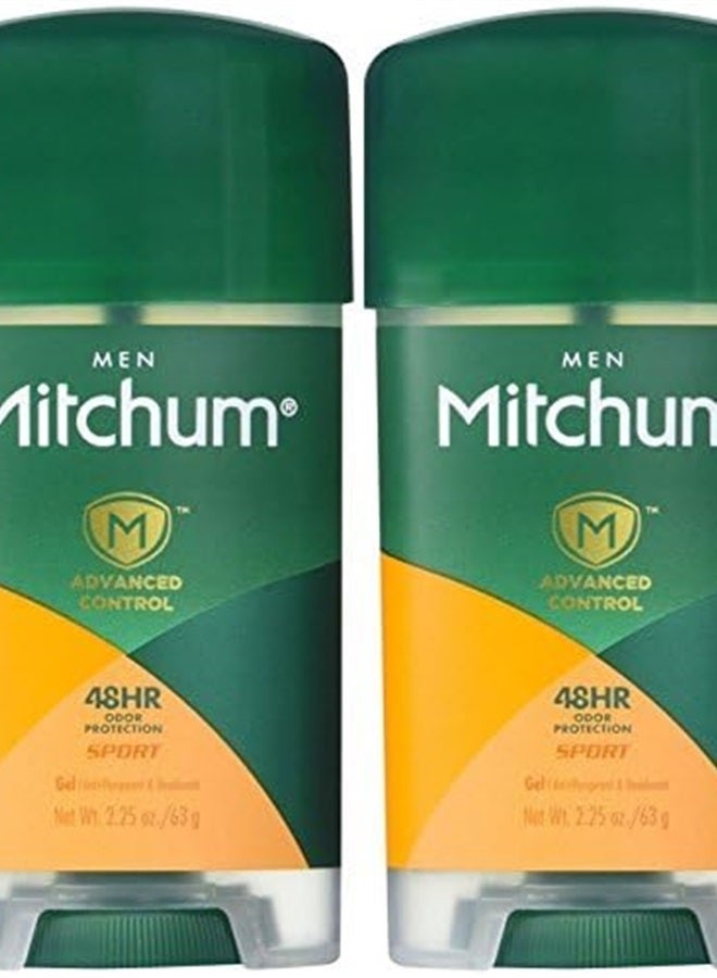 Mitchum Clear Gel Antiperspirant & Deodorant for Men, Super Sport - 2.25 oz - 2 pk - Image 3