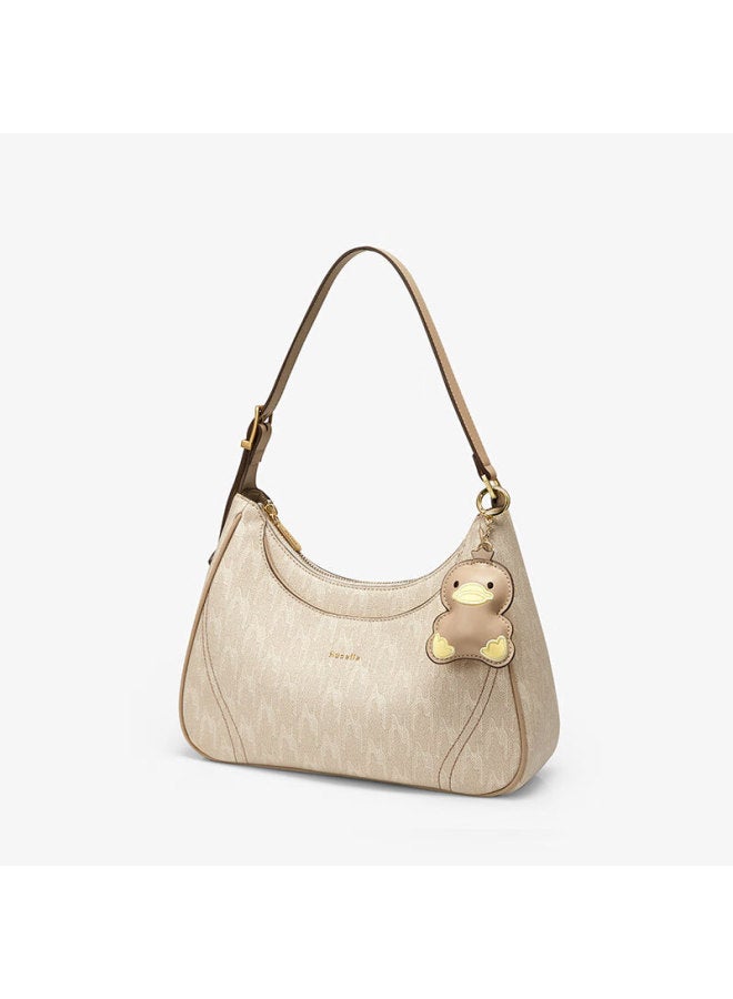 Nucelle Women's Bag Duck Hobo Crescent Shoulder Handbag Crossbody Underarm Bag Birthday Gift - Image 5