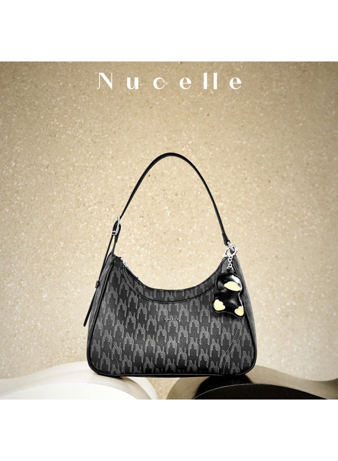 Nucelle Women's Bag Duck Hobo Crescent Shoulder Handbag Crossbody Underarm Bag Birthday Gift - Image 4