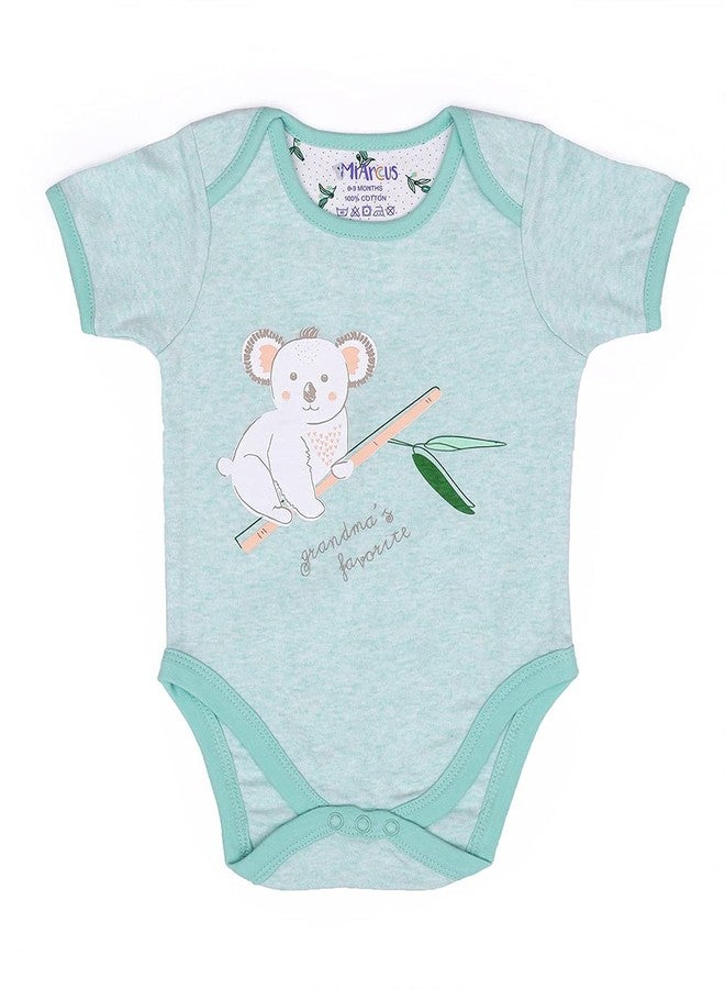 Mi Arcus Printed Cotton Rompers/Bodysuits/Jumpsuit/Sleepsuit/Night Suits/Onesies for Baby Boy/Girl/Kids Pack of 2 for 12-18 Months - Image 2