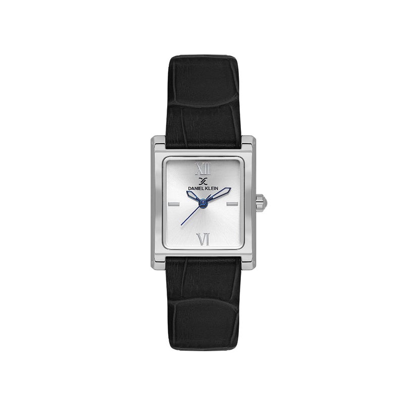 DANIEL KLEIN Premium Black Leather Watch for Women DK.1.14112-1 - Image 1