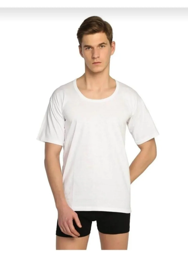 Seher Yıldızı Morning Star 0002 Men's Crew Neck Undershirt 6 Pieces