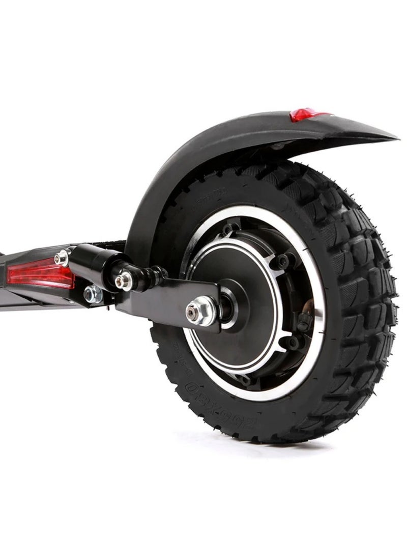 Niyazi Electric Scooter | Crony Scooter | Electric Scooter for Adults | 1200W Motor | Electric Scooter with Seat | Foldable Electric Scooter | 48V Voltage | Front and Rear Lights | Shock Absorption Suspension | Storage Basket | Weight Capacity 120 KG | 10-Inch Tires  - Image 5