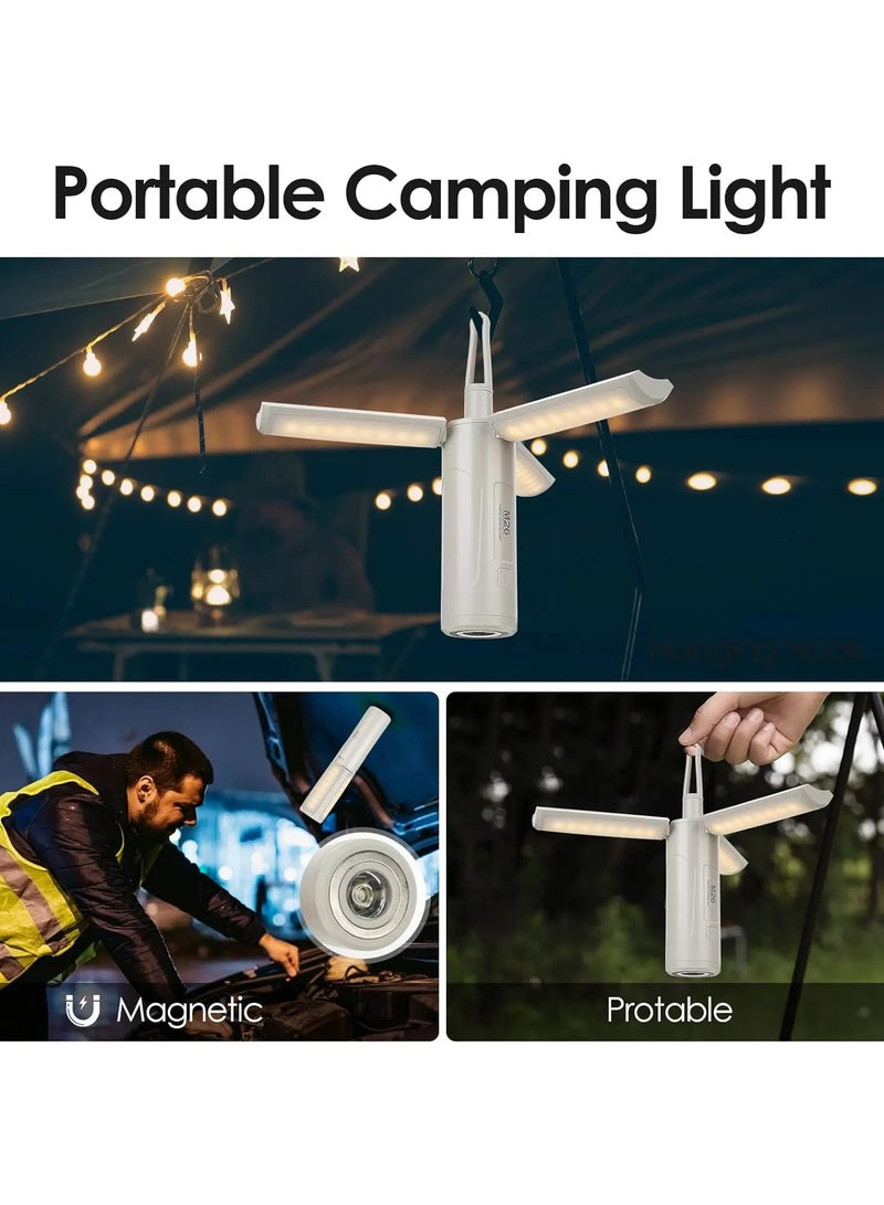 توبيز فانوس التخييم الجديد من توبي بقدرة 3500 مللي أمبير في الساعة قابل لإعادة الشحن بقوة 750 لومن وأضواء التخييم المعلقة - Image 4