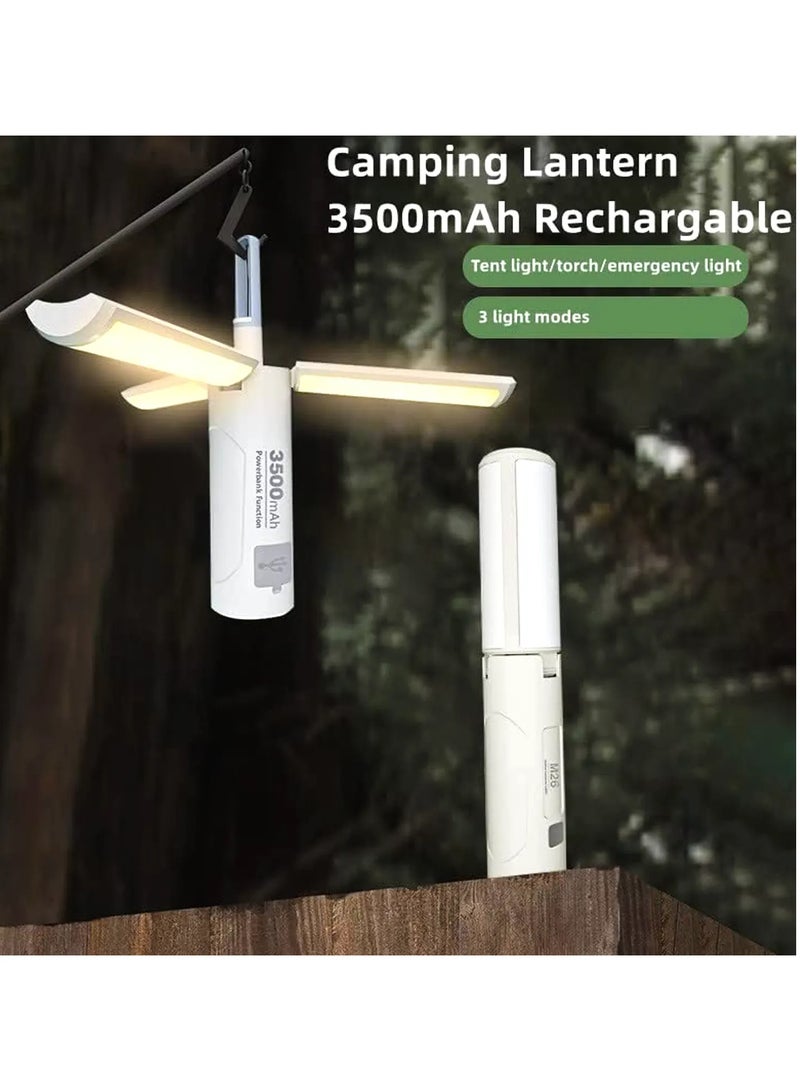 توبيز فانوس التخييم الجديد من توبي بقدرة 3500 مللي أمبير في الساعة قابل لإعادة الشحن بقوة 750 لومن وأضواء التخييم المعلقة - Image 5