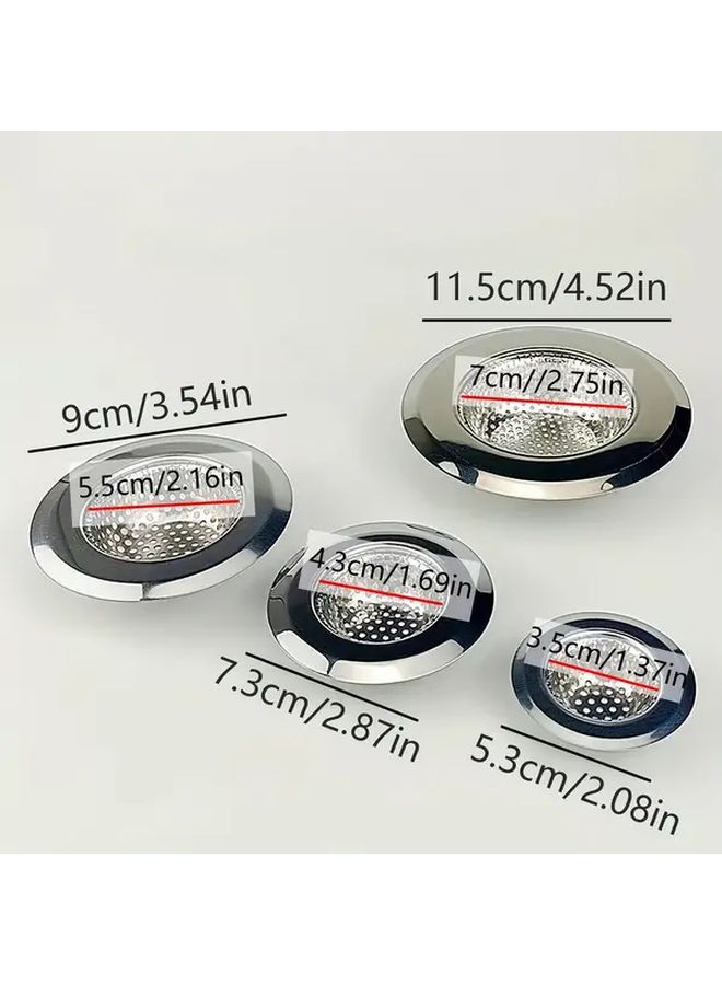 A Kitchen Sink Strainer Made Of Stainless Steel Diameter 2.87 Inches Silvery 1pc For Large Kitchen Sink Drain Filters - Image 3