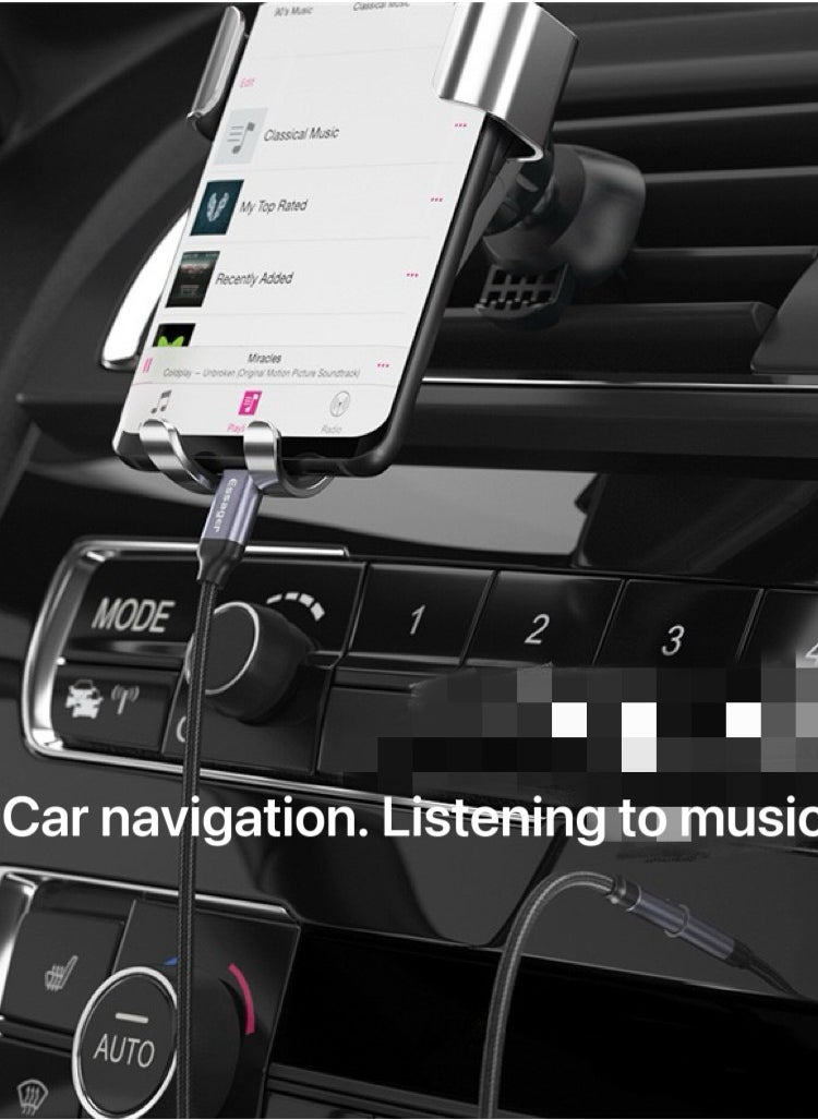 ESSAGER Type-C To 3.5mm Male Audio Aux Car Mobile Phone Audio Adapter Cable (1 Meter)  - Image 4