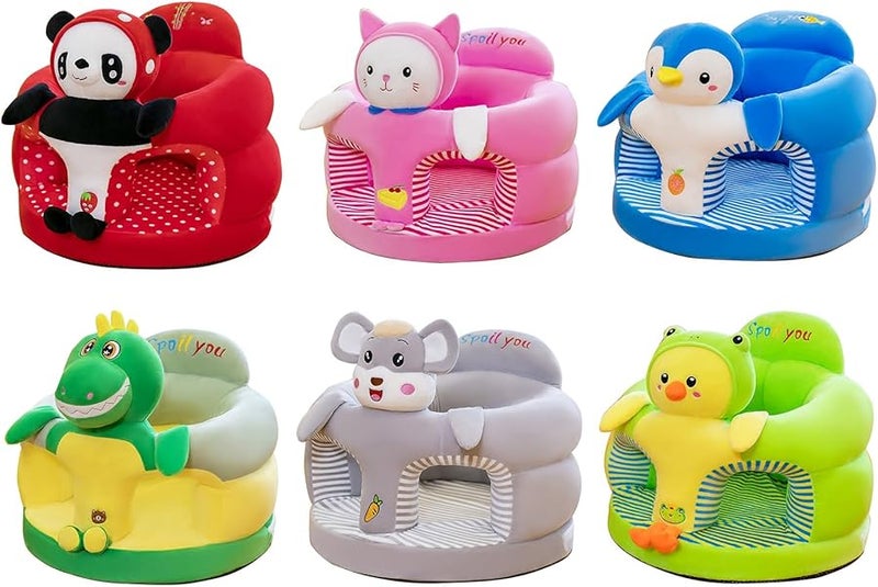 Kitten Color Baby Sofa Chair Soft Portable Sitting Pillow Plush Cushion For Infants - Image 5