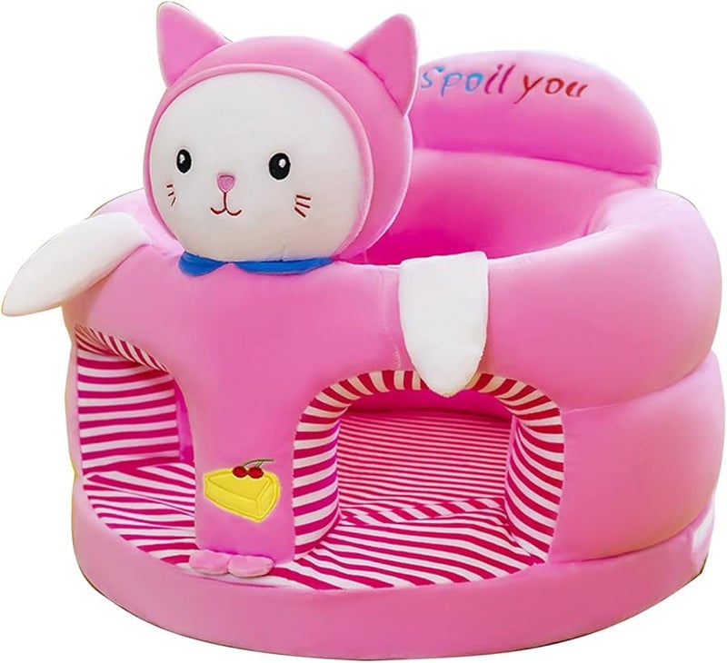 Kitten Color Baby Sofa Chair Soft Portable Sitting Pillow Plush Cushion For Infants - Image 2