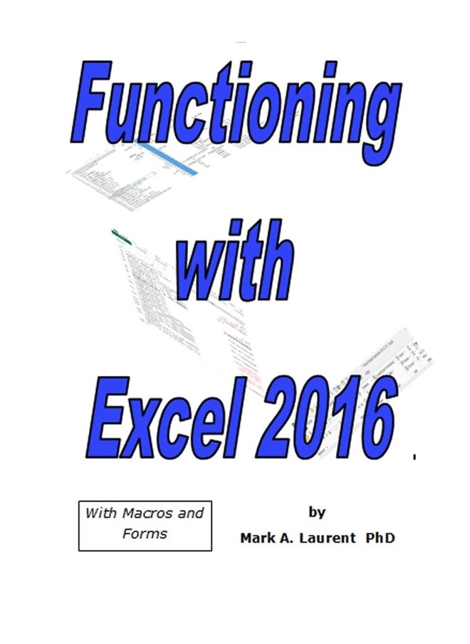 Functioning with Excel 2016  - Image 1