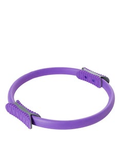 WENBO Pilates Yoga Ring Fitness Ring Exercise Ring Upper Thigh Trainer Pilate Ring Gym Homework out ( 38 * 38cm Purple)  - Image 1
