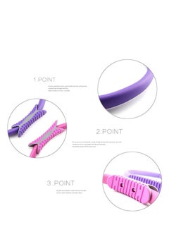 WENBO Pilates Yoga Ring Fitness Ring Exercise Ring Upper Thigh Trainer Pilate Ring Gym Homework out ( 38 * 38cm Purple)  - Image 3