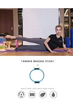 WENBO Pilates Yoga Ring Fitness Ring Exercise Ring Upper Thigh Trainer Pilate Ring Gym Homework out ( 38 * 38cm Purple)  - Image 4