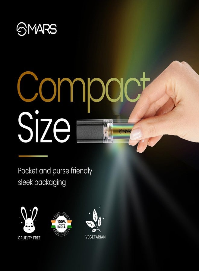 MARS Northern Lights Liquid Eyeshadow With Dual-Tone Chrome Effect | Liquid Shimmer | One Swipe Pigmentation | Smudge Proof | Light Weight Formula (1.8ml) (01-Scottish Serenity) - Image 5