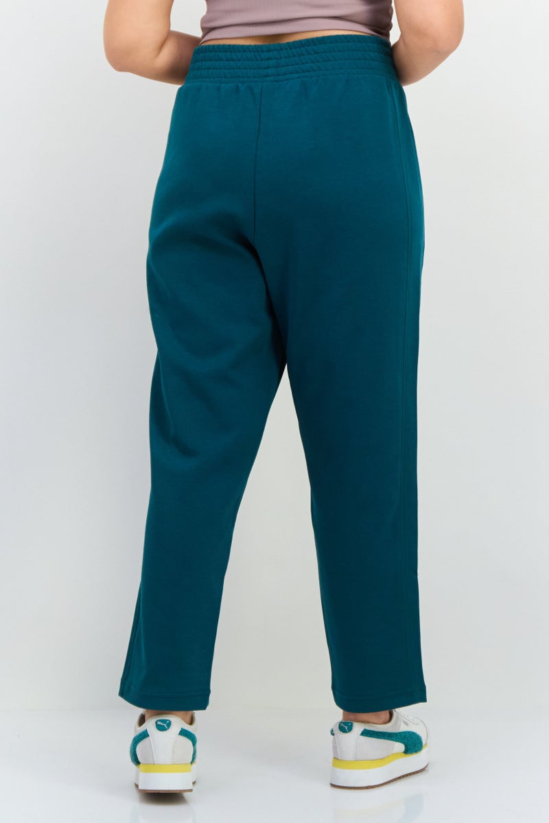 PUMA Women Sportswear Fit Training Sweatpants, Green - Image 3