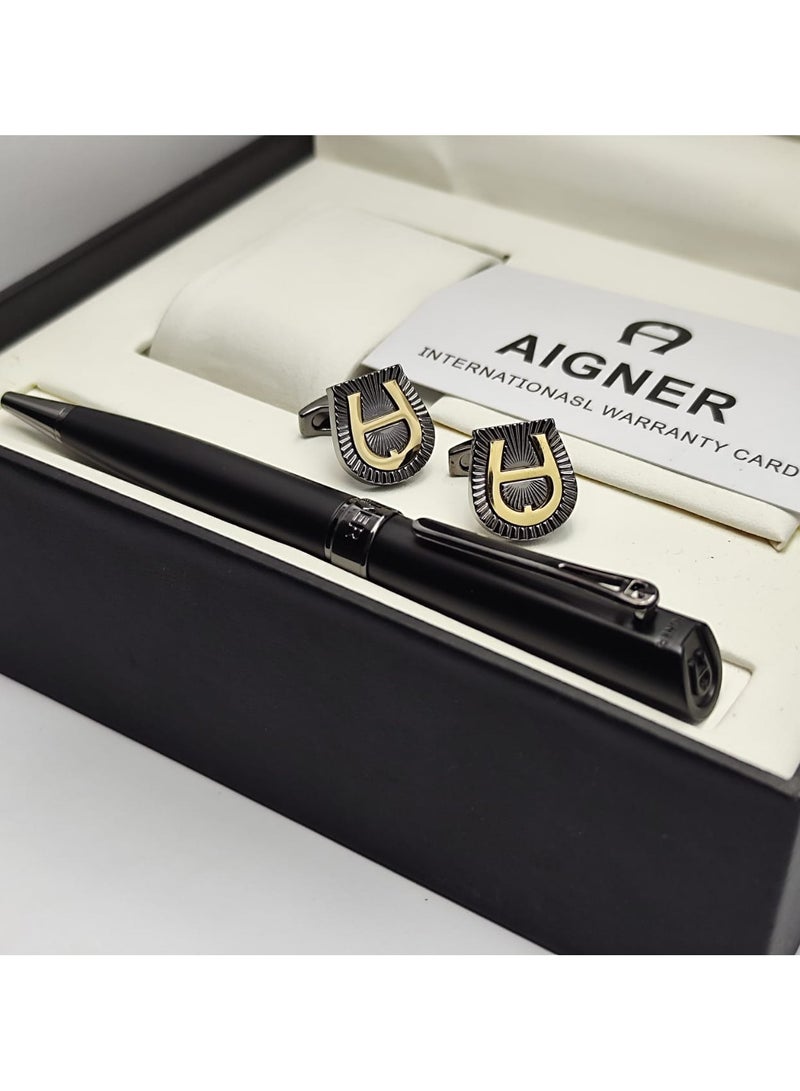 Aigner pen and cufflink  New, new, latest release