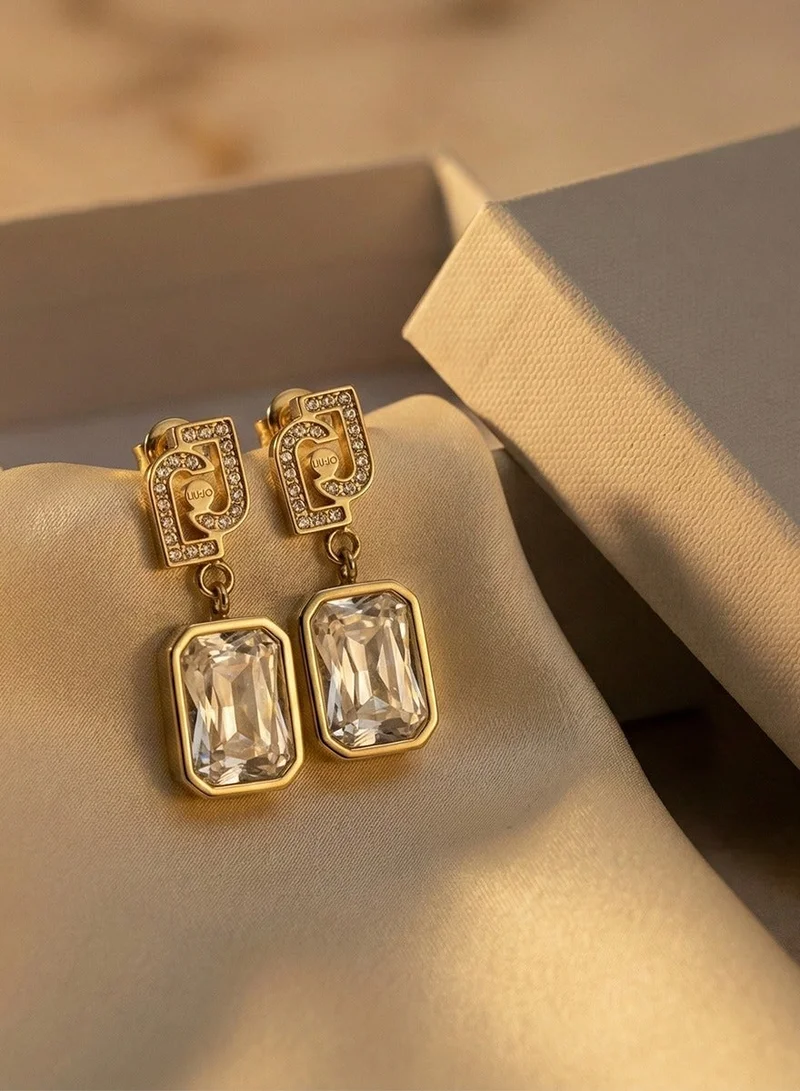 Liu Jo  Liu Jo Aroma Gold Earrings for Women | Best Price UAE