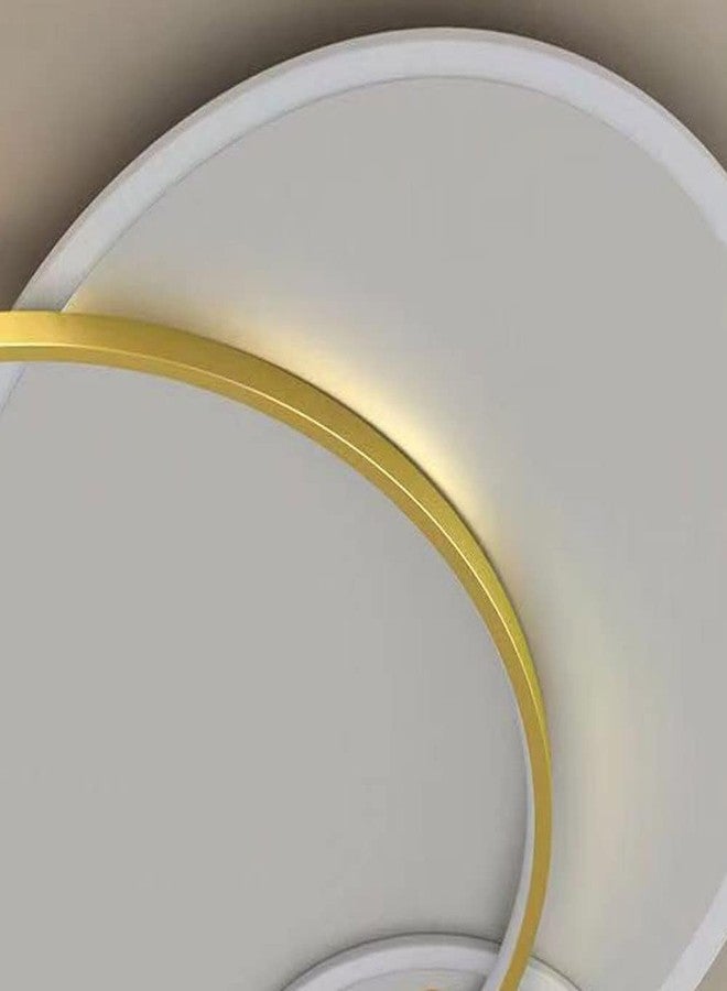 Prolux 3-Loop Metallic Flush Mount Fixture Modern LED Ceiling Flush Light for Living Room (50) - Image 2