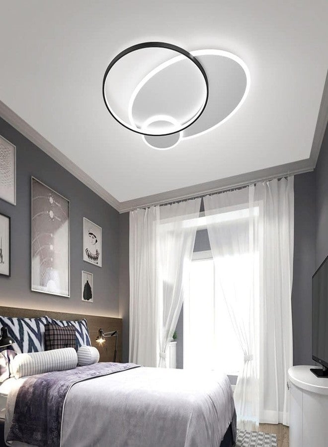 Prolux 3-Loop Metallic Flush Mount Fixture Modern LED Ceiling Flush Light for Living Room (50) - Image 4