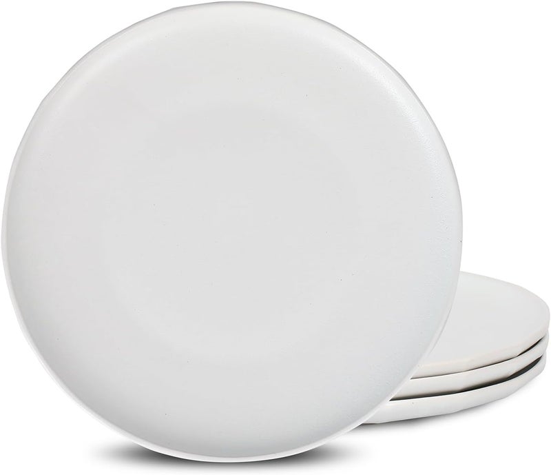 Stone Lain Rio 4Piece Dinner Plate Set Stoneware Beige - Image 1