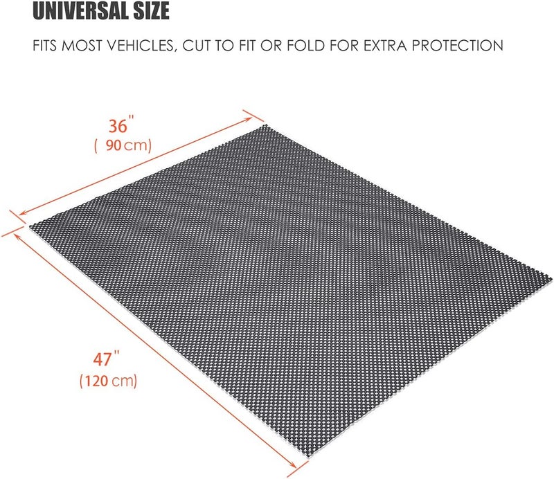 MeeFar Roof Cargo Bag Protective Mat for Protection 47"x36" Universal Car Roof Rack Pad for Rooftop Cargo Bag - Image 5