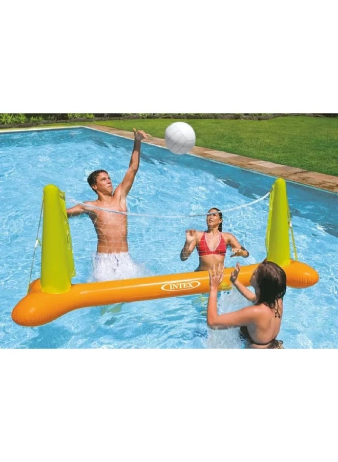 INTEX High Quality PVC Inflatable Water Volleyball Set Multicolor 91 x 239 x 64 cm 56508 - Image 2