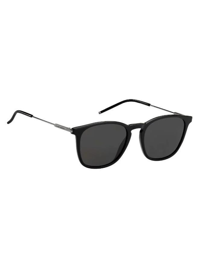 TOMMY HILFIGER Men's UV Protection Sunglasses Th 1764/S Black 43.9 - Lens Size: 51 Mm