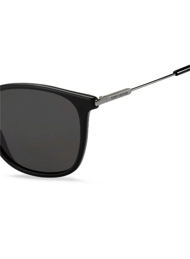 TOMMY HILFIGER  Men's UV Protection Sunglasses Th 1764/S Black 43.9 - Lens Size: 51 Mm for Men | Best Price UAE