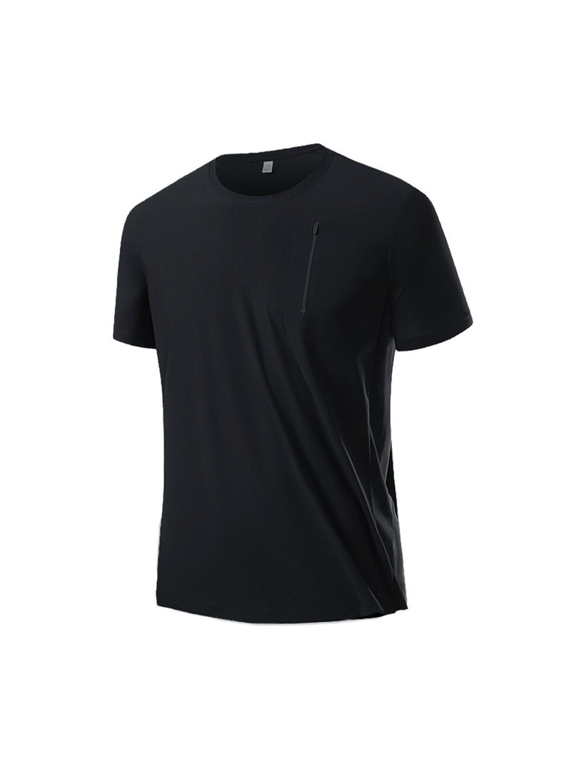 QUASER Mens T-Shirt O-Neck Basic Short Sleeves,Everyday Tee For Men,Comfortable Soft Men's T-shirt - Image 5
