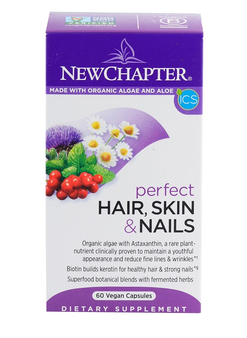 New Chapter New Chapter Perfect Hair Skin And Nail 60S #4509 