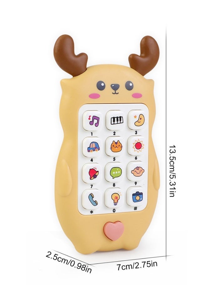 Musical Phone Toy with Teether for Baby - Image 2