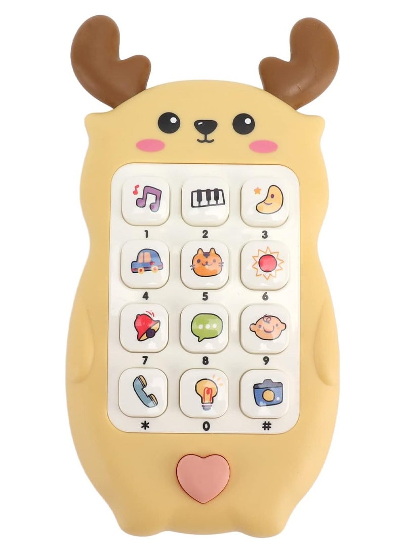 Musical Phone Toy with Teether for Baby - Image 1