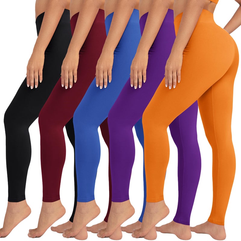 VALANDY Creamlush High Waisted Leggings for Women Buttery Soft Stretch Tummy Control Workout Running Yoga Pants(S-3XL) - Image 1
