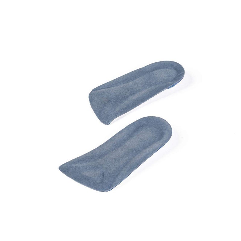 CALTO Height Increase Elevator Half Insole for Men 1/2 inch Taller Heel Lift Insert - Silicon Honeycomb Shaped Gel - Image 3