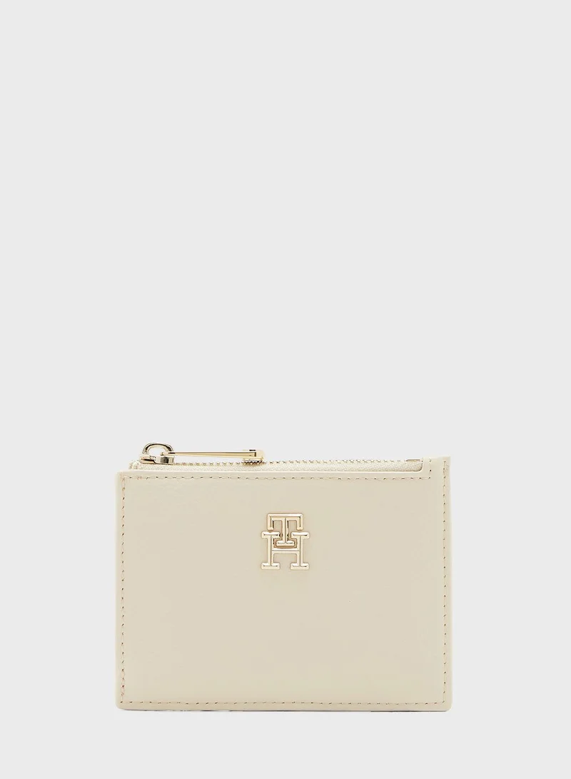 TOMMY HILFIGER Slim Zip Detail Wallet