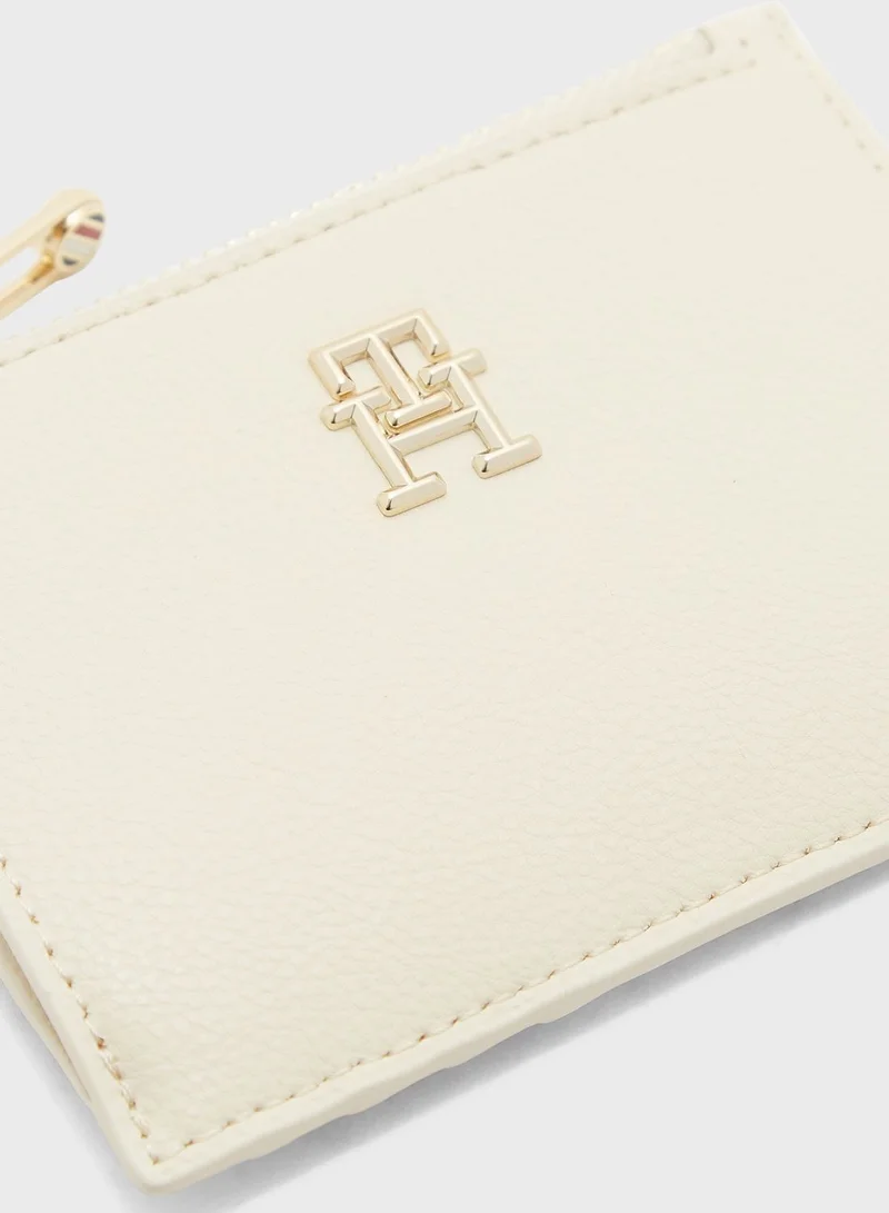 TOMMY HILFIGER Slim Zip Detail Wallet
