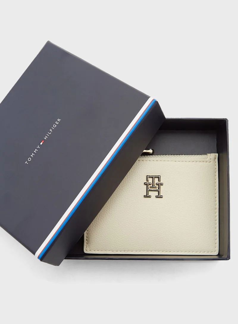 TOMMY HILFIGER Slim Zip Detail Wallet
