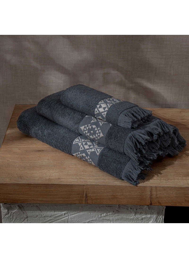 Hereke 3-Piece Towel Set Anthracite - pzsku/ZFEB41EDDABF437C06338Z/45/_/1740631663/e4689560-6308-42df-bf8b-9f4a99fee0f5