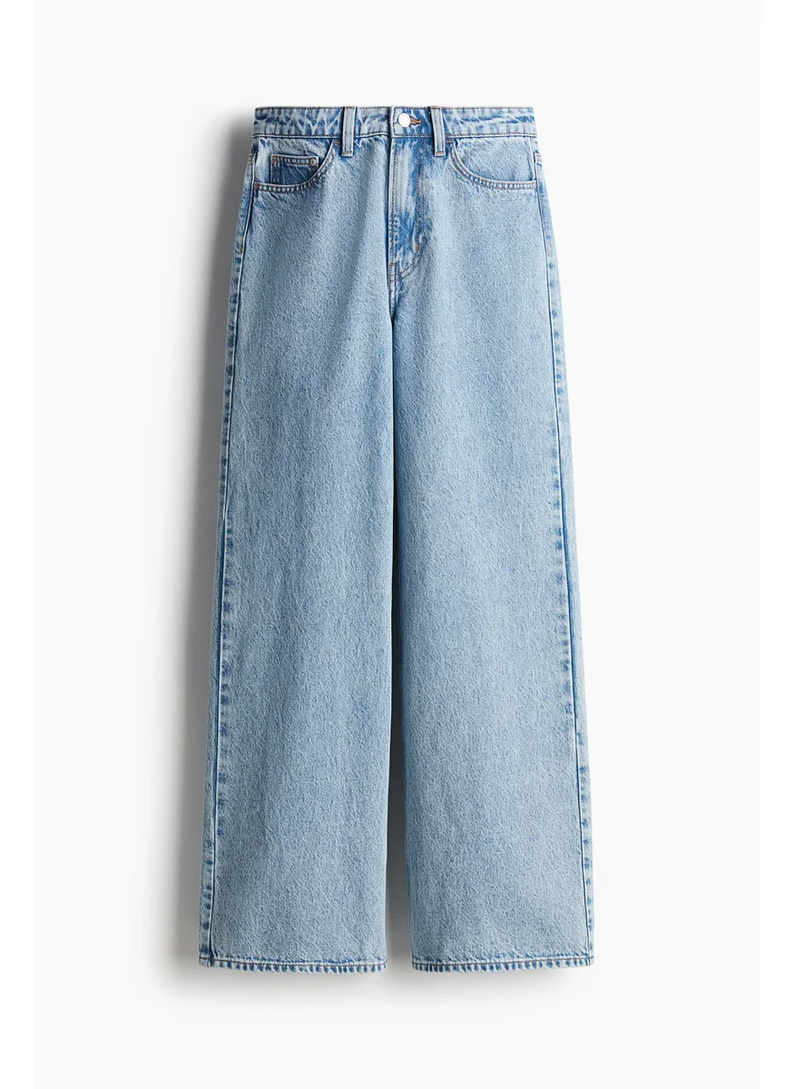 H&M Wide Ultra High Jeans