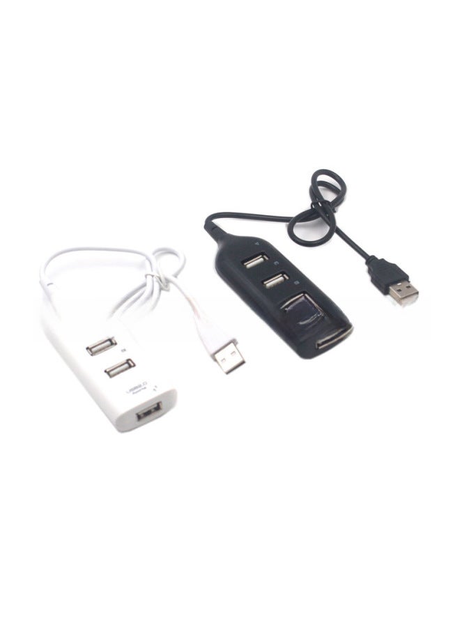 Plug-in USB HUB 1-4 Splitter 4-port USB Splitter, HUB-Number Of Interfaces:4-port HUB-white OPP Bag  - Image 4