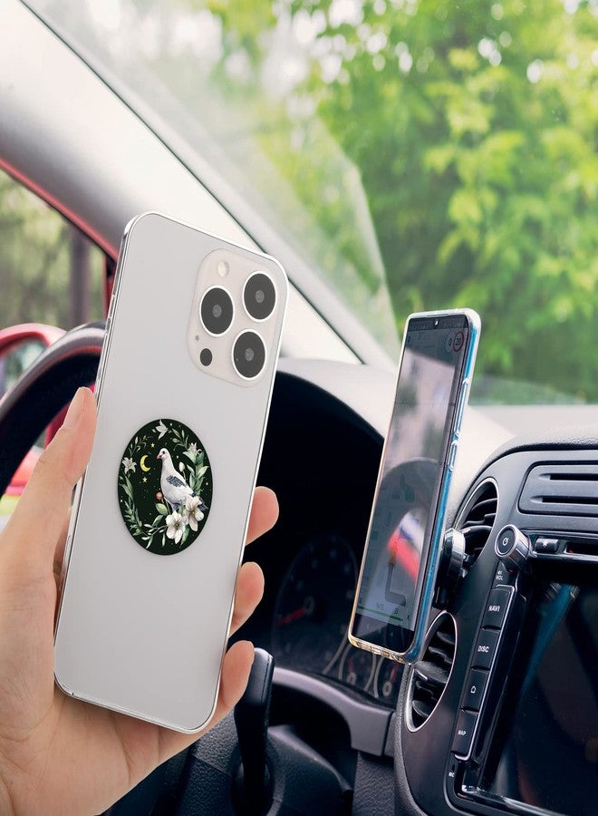 Weewooday 8 Pcs Phone Magnet Car Metal Mount Plate for Cell Holder Compatible with Magnetic Car Mounts Replacement Sticker(Unicorn Style) - Image 3