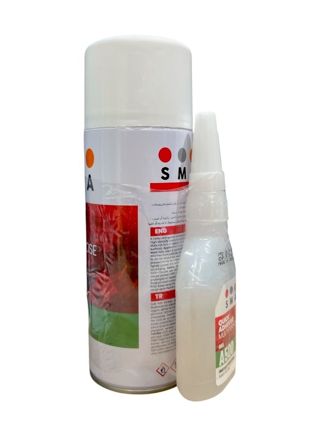 SMA A500 Quick Adhesive Multi Purpose Instant Bonding Set for Wood and Vertical Surfaces - Image 3