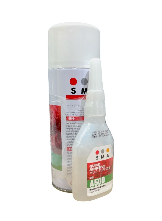 SMA A500 Quick Adhesive Multi Purpose Instant Bonding Set for Wood and Vertical Surfaces - Image 2